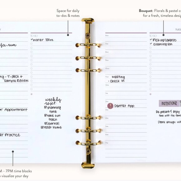 Unopened Erin Condren A5 Planner Agenda Inserts - Picture 2 of 4